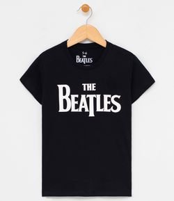 Camiseta Infantil Estampa The Beatles Mini Me Pais - Tam 5 a 14 anos