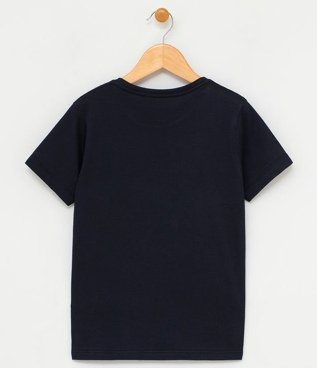 Remera Infantil Estampa Playstation - Talle 5 a 14 años  Negro 2