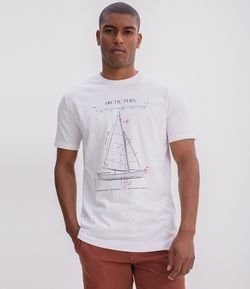 Camiseta Comfort Estampa Estampa Artic Tern