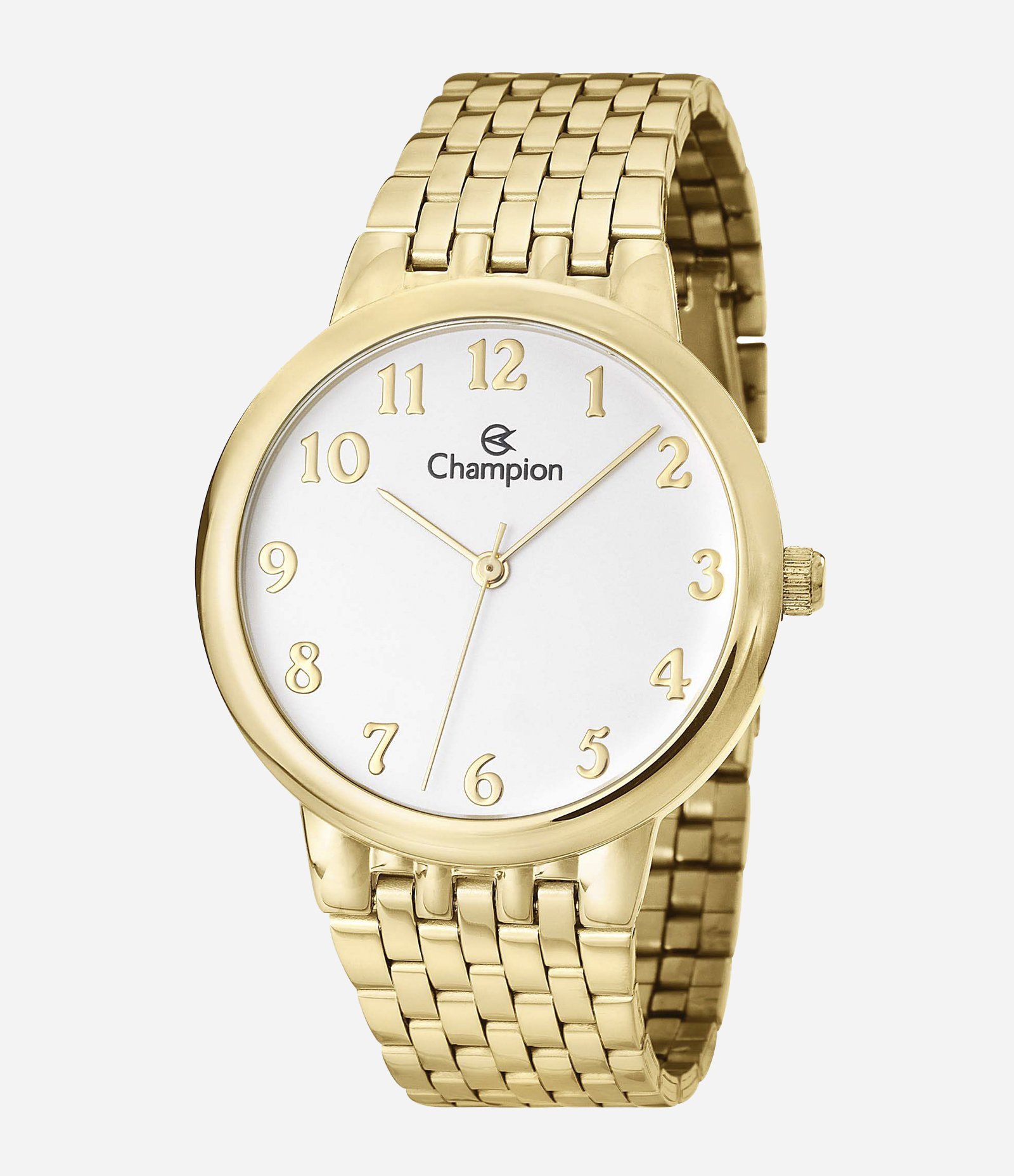 Kit Relógio Champion Feminino Analógico  Dourado 1