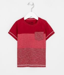 Camiseta Infantil com Listras - Tam 1 a 4 anos