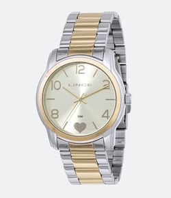 Kit Relógio Feminino Lince LRT4553L-KU85C2SK Analógico 5ATM + Pulseira