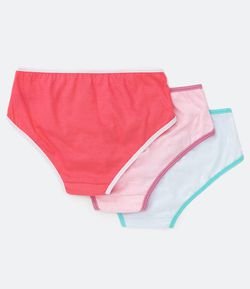 Kit Calcinha Infantil com Estampa Pets Sweet - Tam 2 a 14 anos - Renner