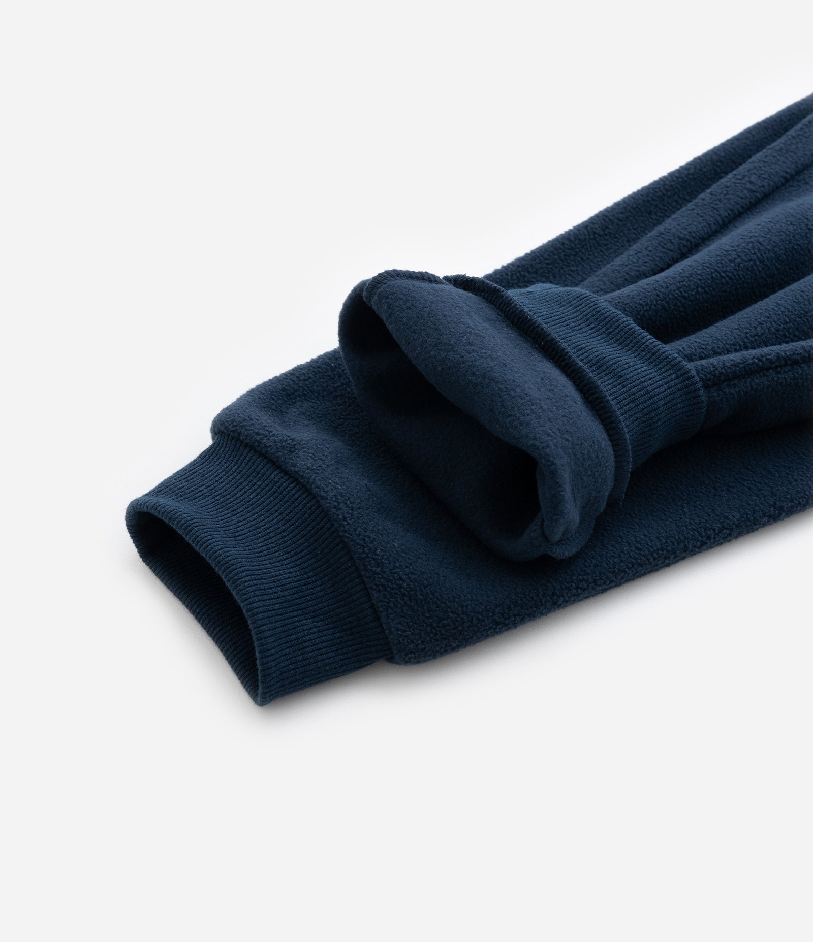 Calça Infantil Básica em Fleece - Tam 5 a 14 anos Azul Marinho 6