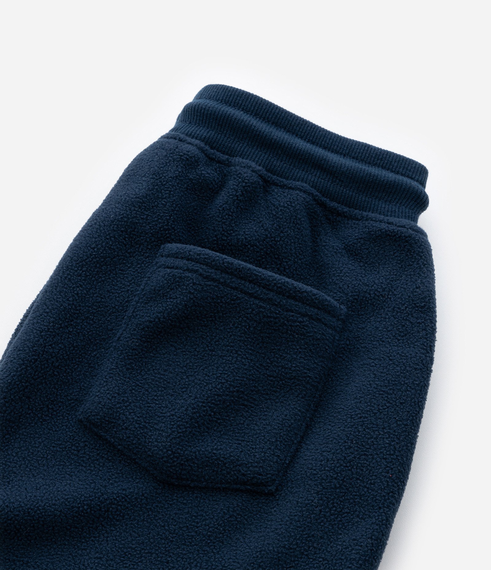 Calça Infantil Básica em Fleece - Tam 5 a 14 anos Azul Marinho 7