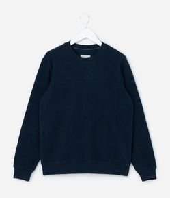 Casaco Fechado Infantil Básico em Fleece - Tam 5 a 14 anos