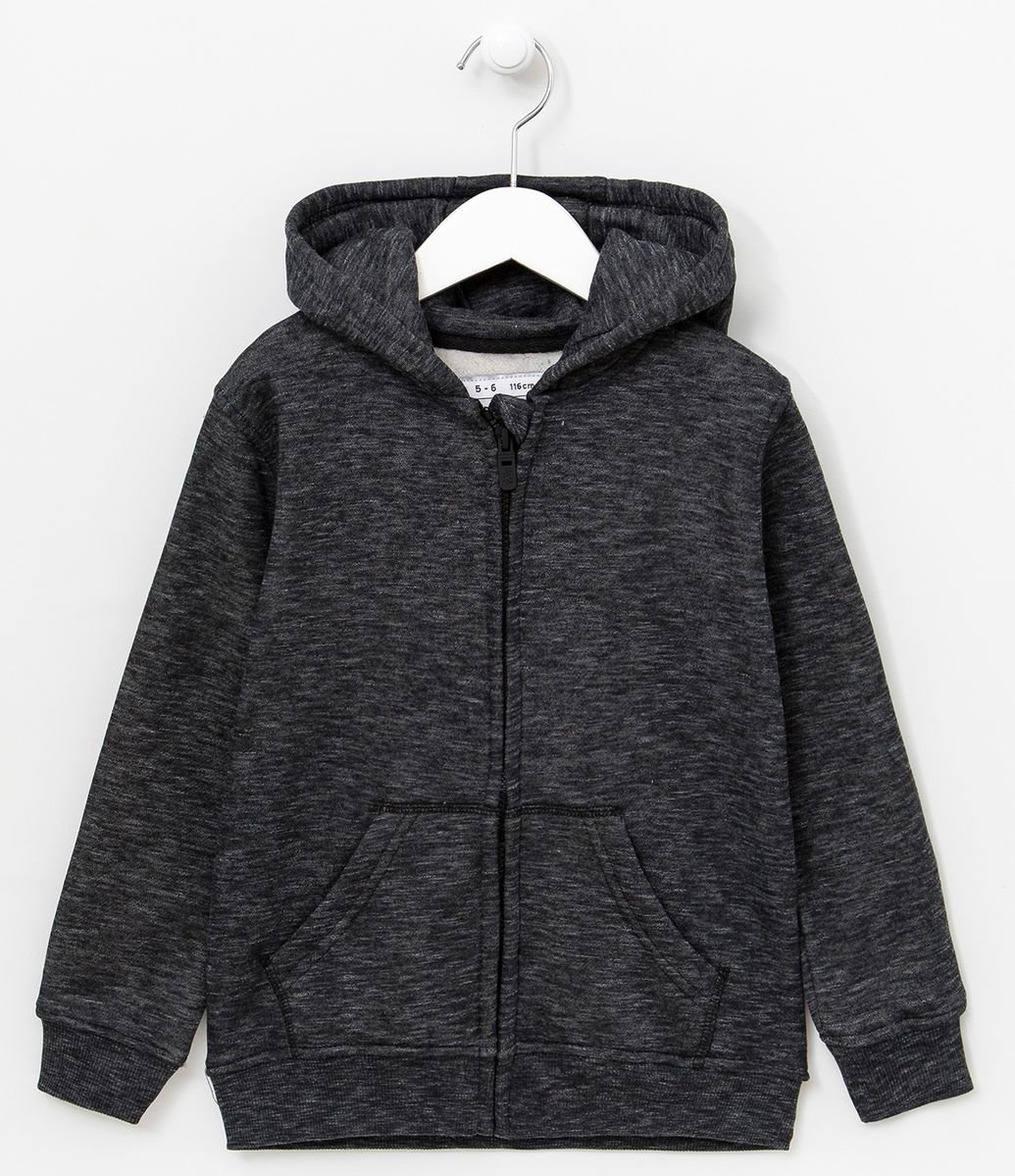 h&m black zip moletom com capuz