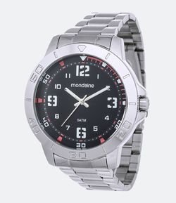 Kit Relógio Masculino Mondaine 99350G0MVNE3KC Analógico 5ATM + Chaveiro Multiuso 