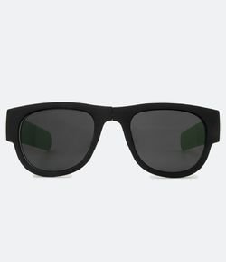 Óculos de Sol Masculino Quadrado Hastes Dobrável