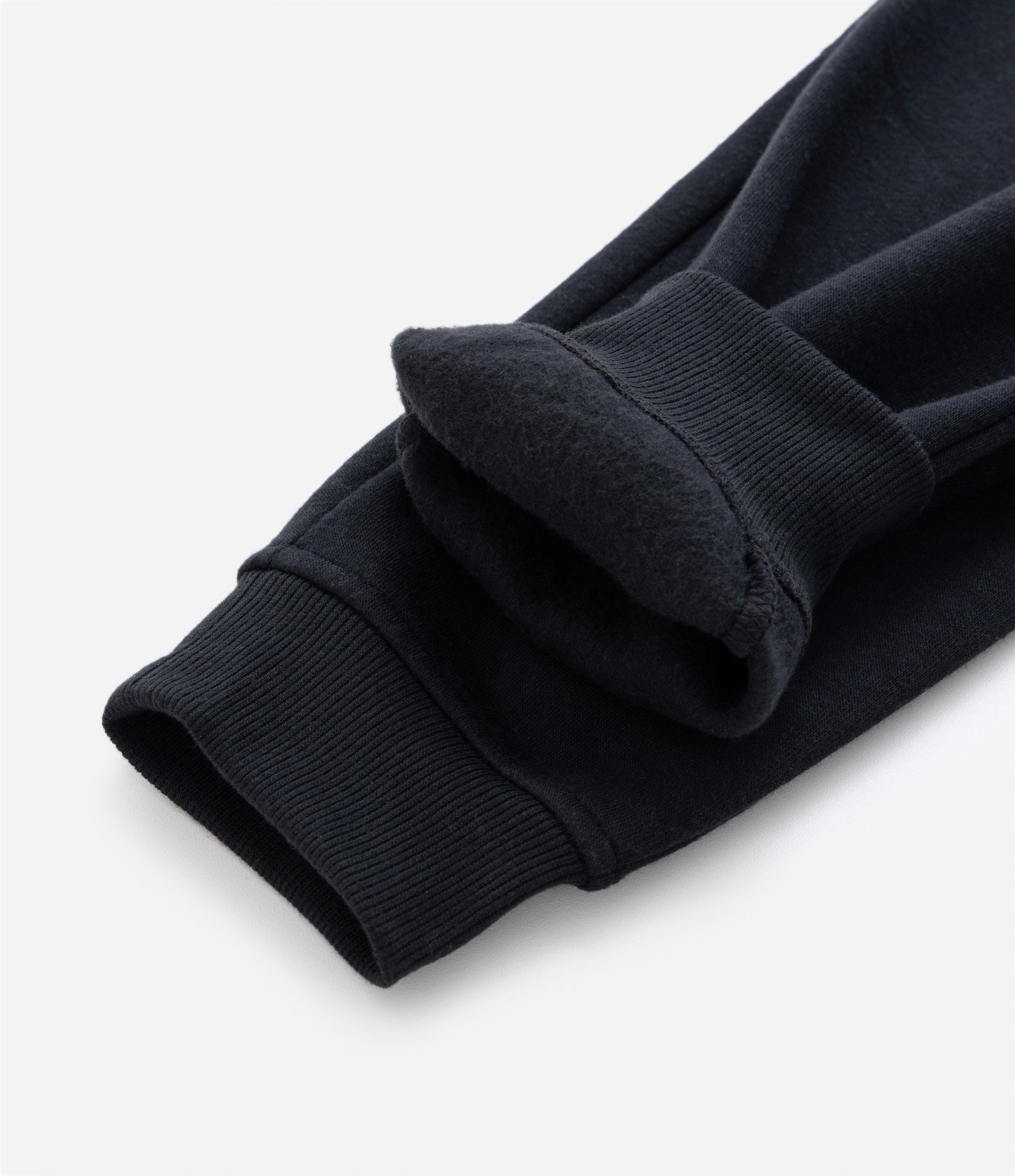 Calça Infantil em Moletom Básica - Tam 5 a 14 anos Preto 5