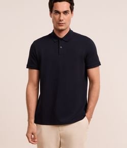 Camisa Polo Comfort em Algodão Peruano