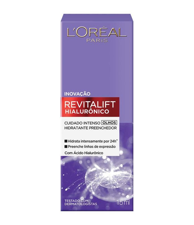 Creme para Olhos Anti-idade L'Oréal Paris Revitalift Hialurônico 15ml 1