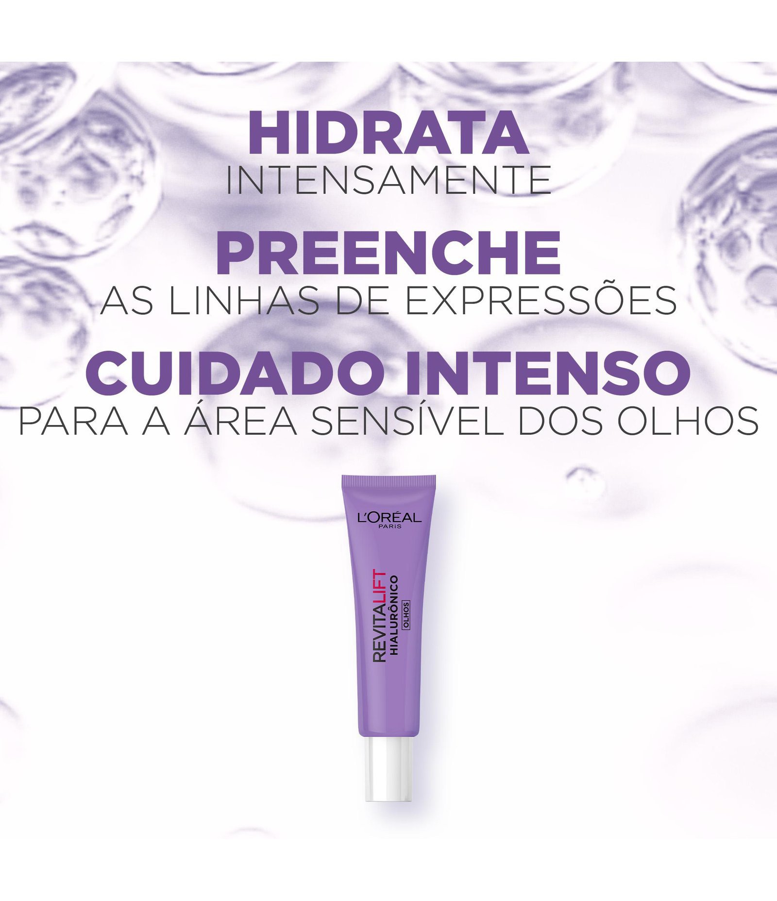 Creme para Olhos Anti-idade L'Oréal Paris Revitalift Hialurônico 15ml 5