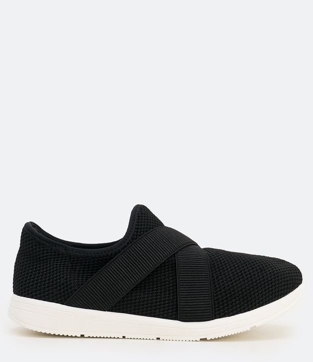 Champión Knit con Elastico en X Satinato  Negro  5