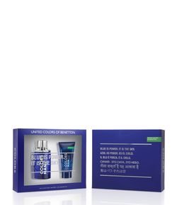 Kit Perfume Benetton Colors Men Blue Eau de Toilette + Pós-Barba