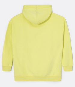 soft yellow moletom com capuz