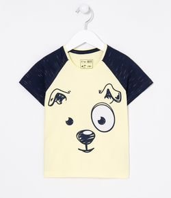 Camiseta Infantil Estampada - Tam 1 a 4 anos