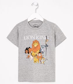 Camiseta Infantil Estampa Rei Leão Disney - Tam 1 a 8