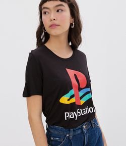 Blusa com Estampa PlayStation