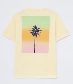 camisa estampa coqueiro
