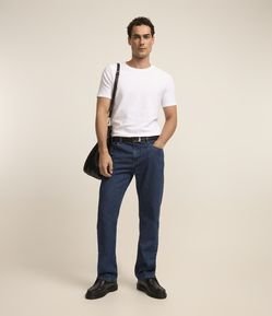 Camiseta Slim em Algodão Peruano com Textura Canelada