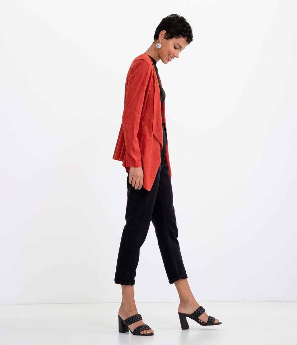 jaqueta suede renner