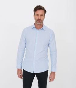 Camisa Classic Manga Longa Estampa Xadrez Vichy