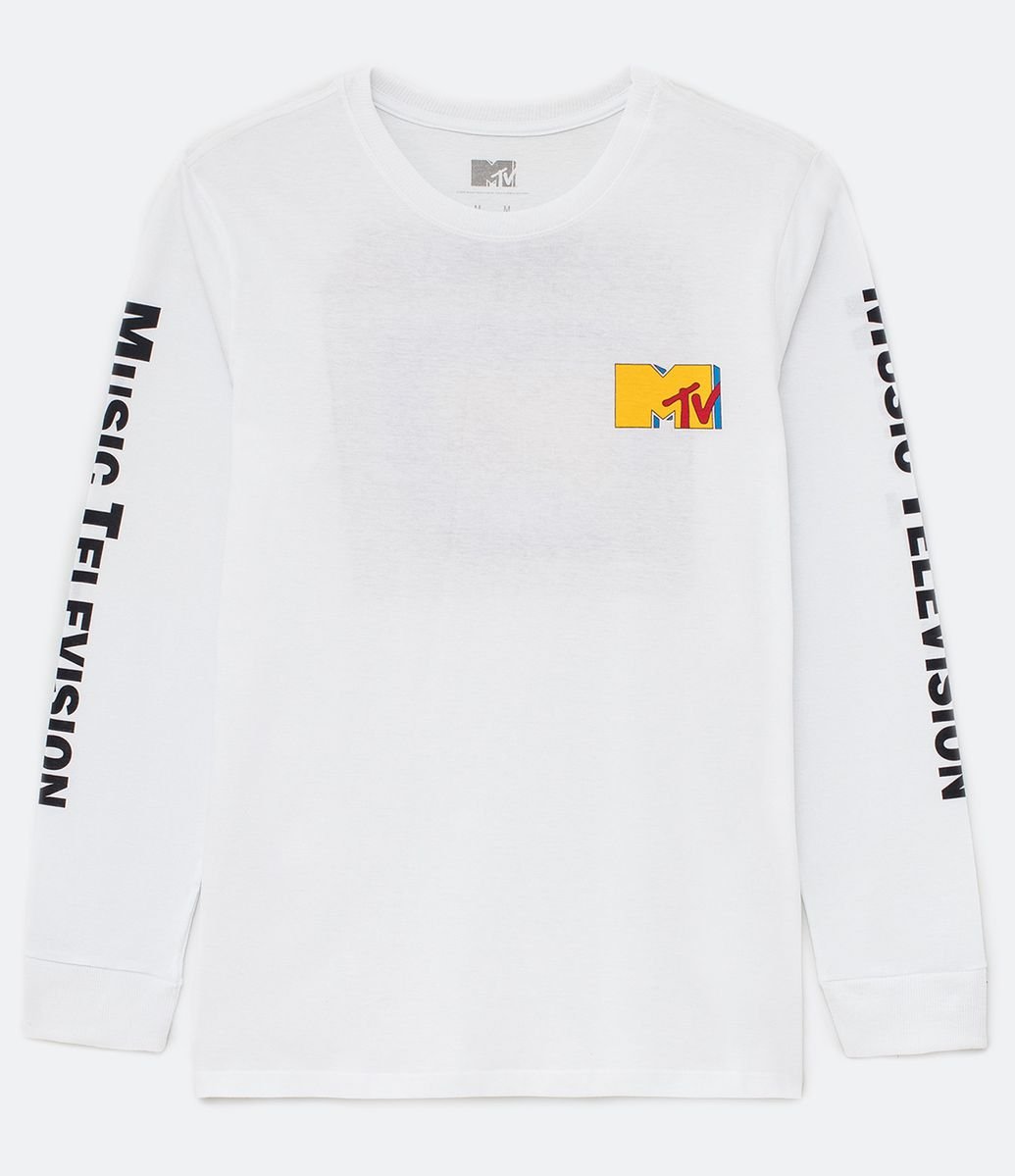 blusa manga longa renner