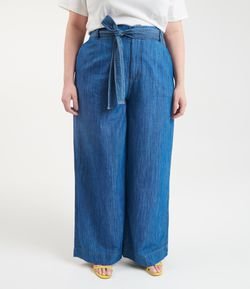 Calça Jeans Pantalona Curve & Plus Size