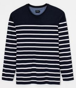 Camiseta Manga Longa Listrada