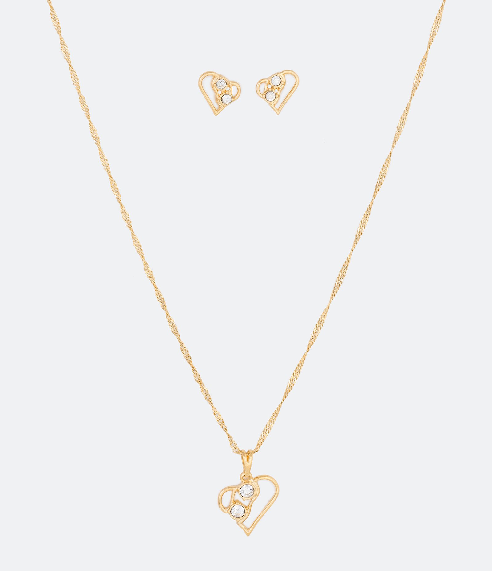 Kit Relógio Feminino Champion CN29034W Analógico 5ATM + Conjunto Semijóia U 4