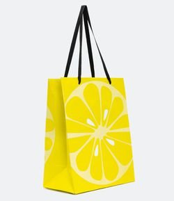 Embalagem de Presente Estampa Limão