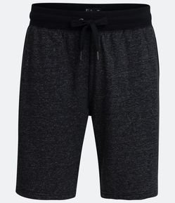 Bermuda em Algodão com Cós Elástico e Bolsos