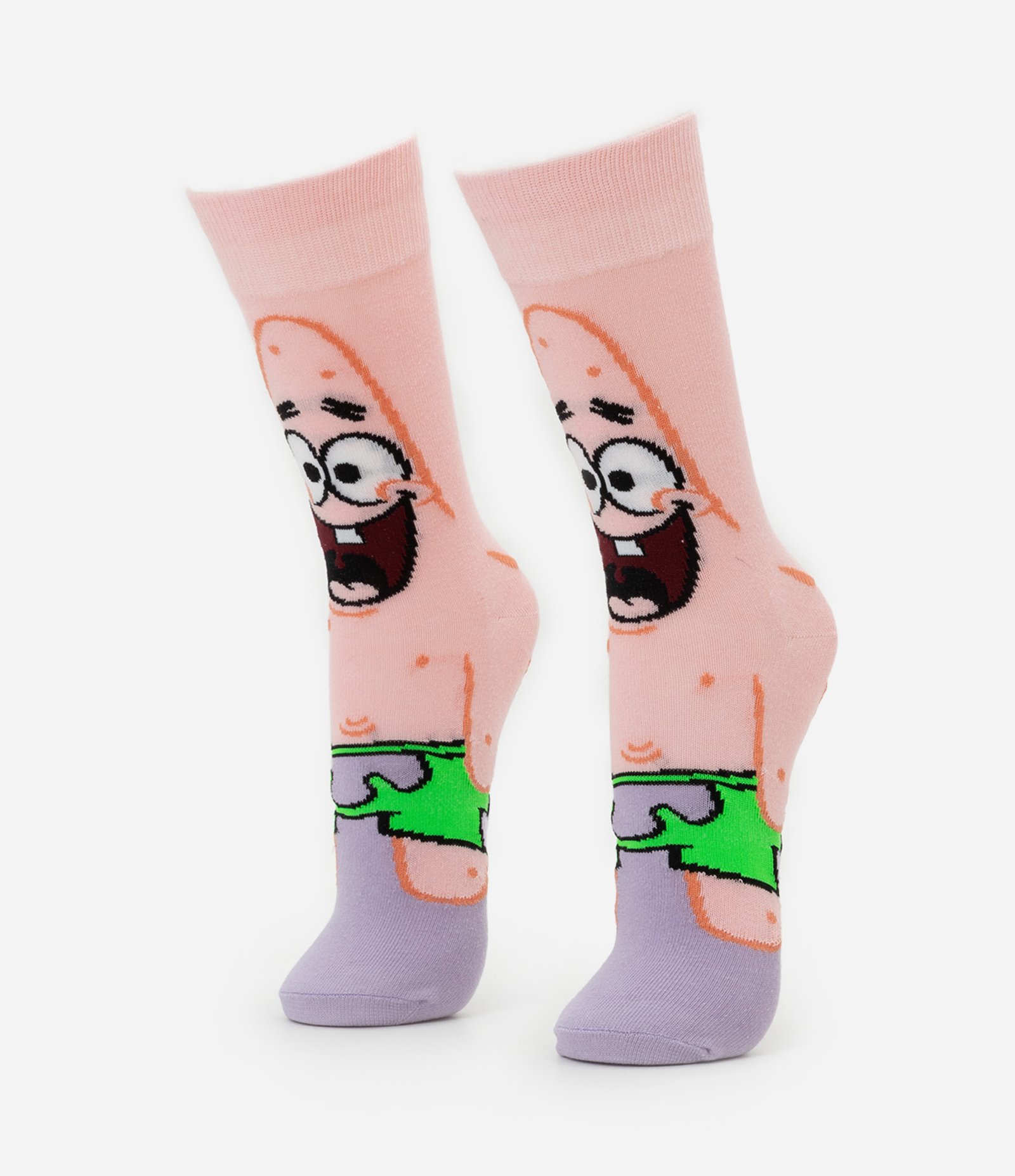 Meia Cano Longo em Algodão Patrick Rosa 1