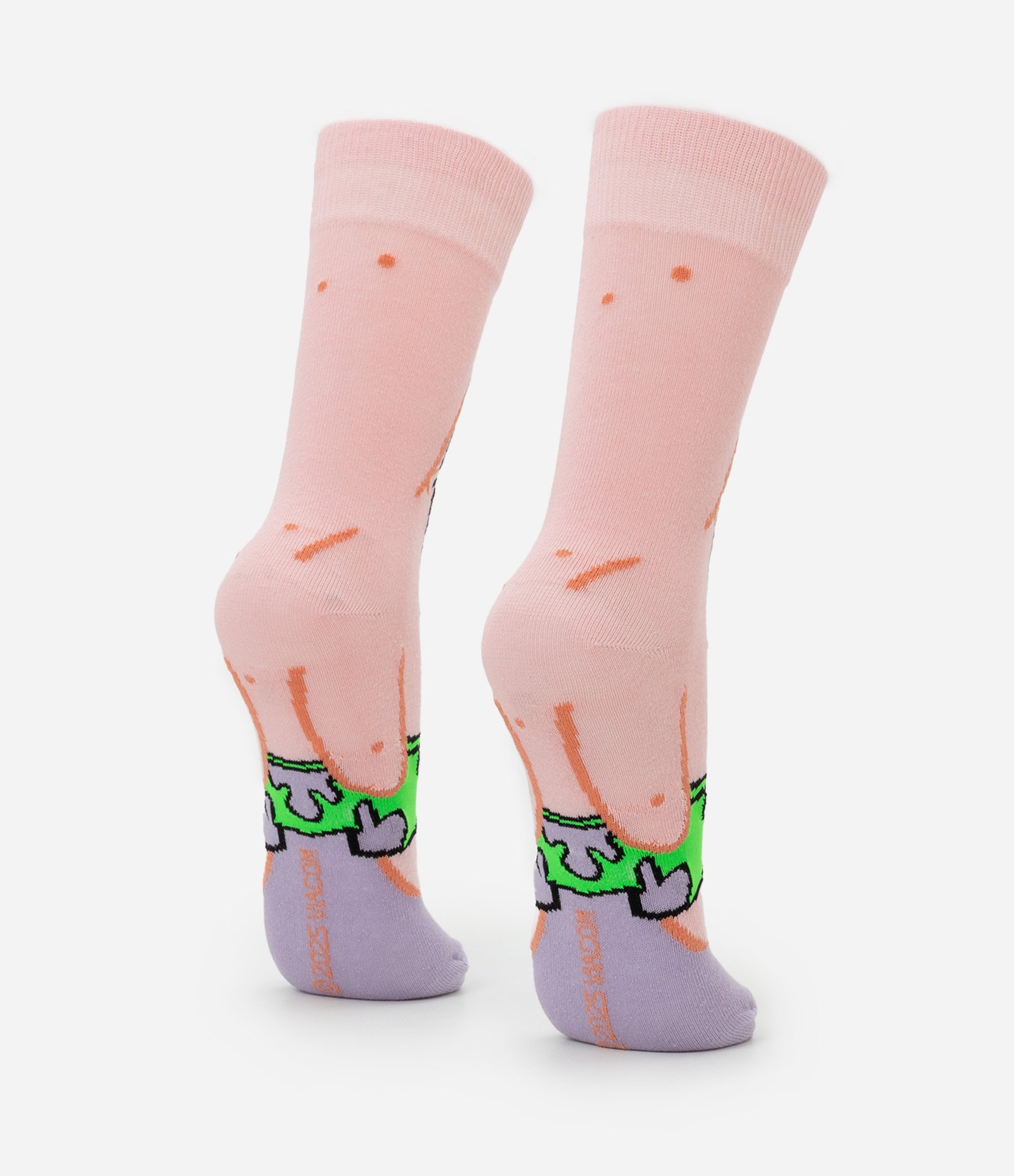 Meia Cano Longo em Algodão Patrick Rosa 3