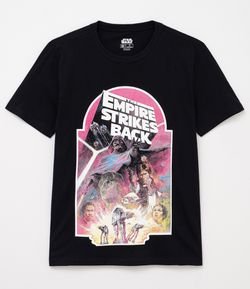 camiseta star wars masculina renner