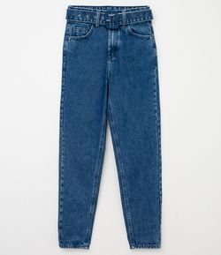 Calça Jeans Mom com Cinto - Renner