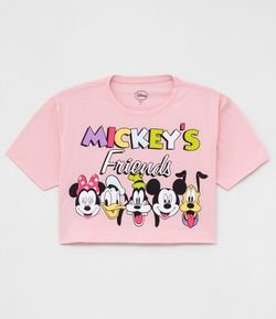 Blusa com Estampa Mickey's Friends
