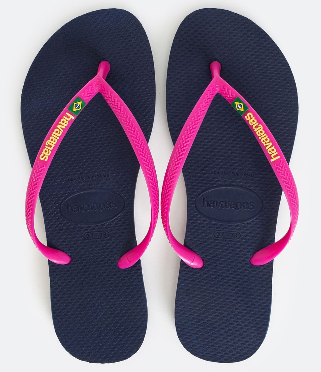 chinelo feminino slim havaianas