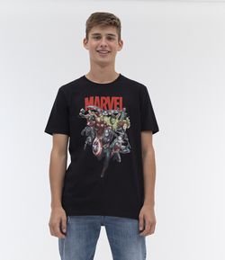 Camiseta Estampa Avengers Comics