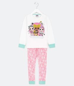 Pijama Infantil Estampa Lol - Tam 4 a 12 anos