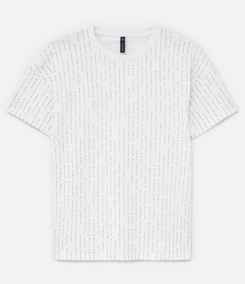 remera manga corta blanca