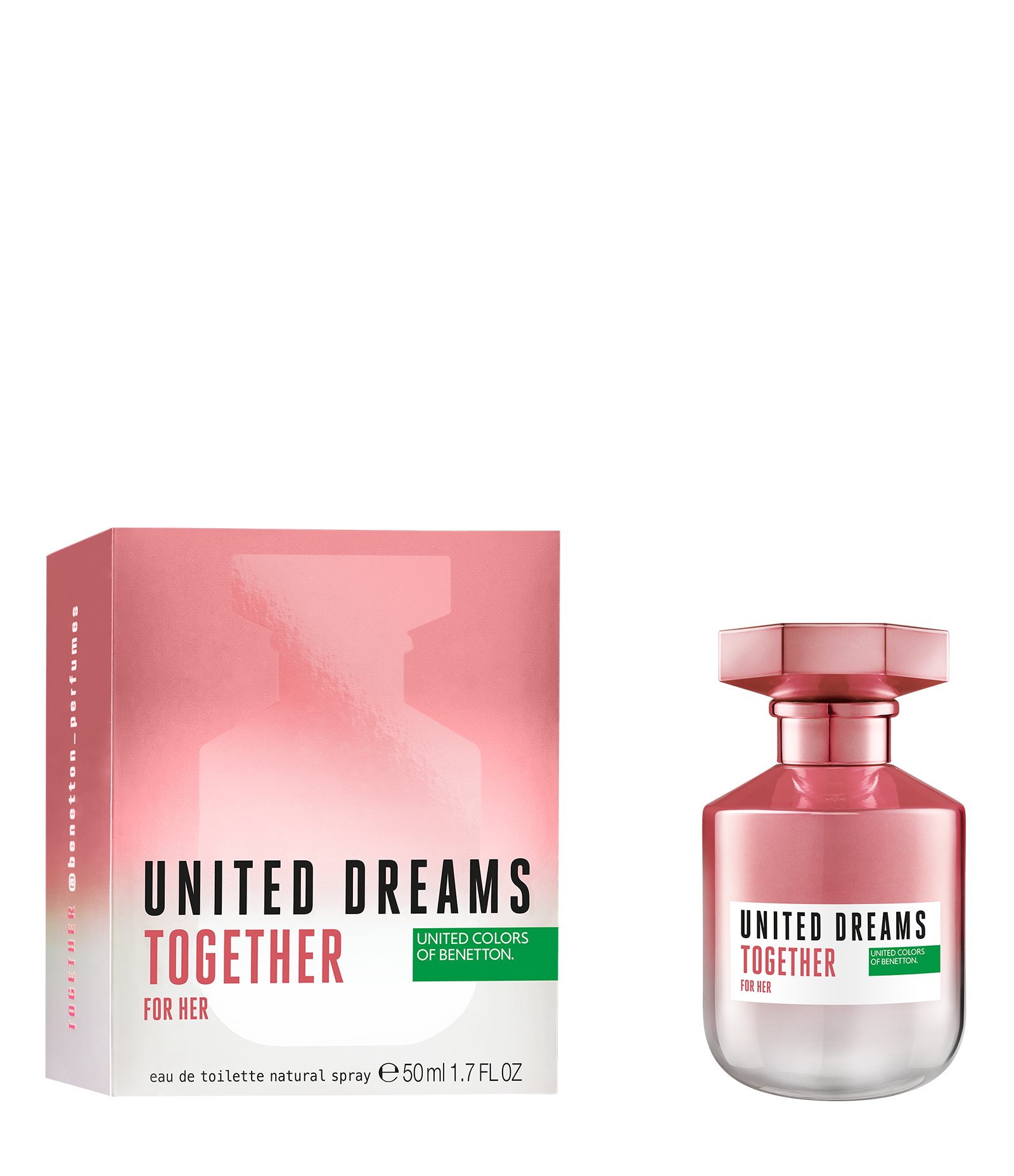 Perfume Benetton United Dreams Together Her Eau de Toilette 50ml 1