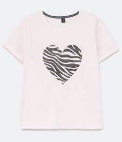 camisa de coração renner