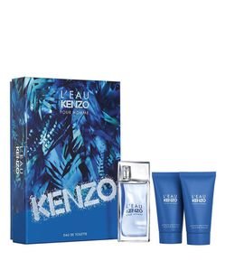 Kit Perfume Kenzo L’eau Pour Homme Eau de Toilette + 2 Gel de Banho