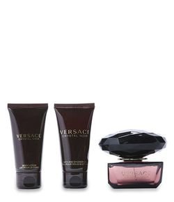Kit Perfume Versace Crystal Noir Feminino Eau de Toilette + Gel de Banho + Loção Corporal