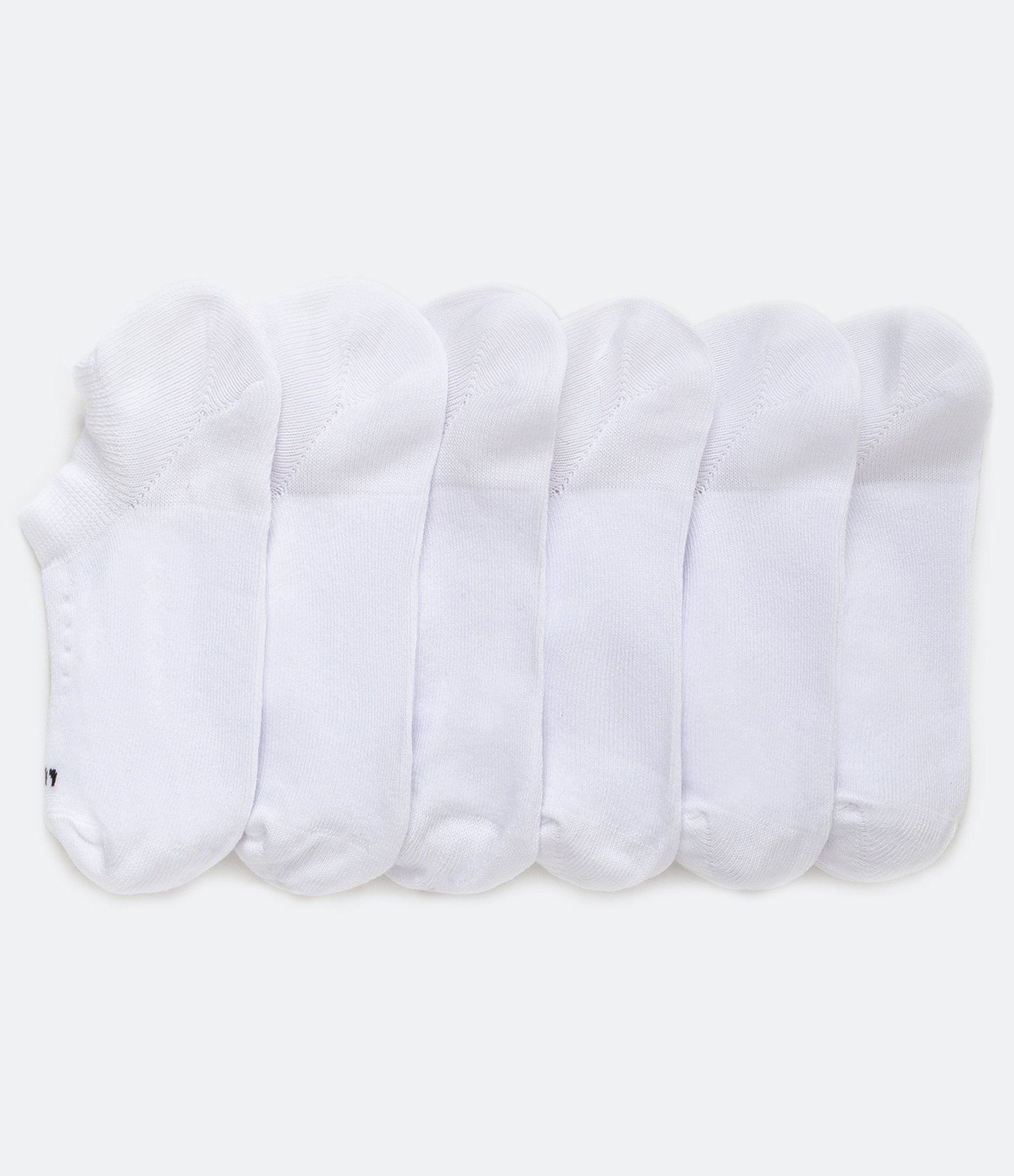 Kit 3 Meias Invisíveis Lisas Lupo Branco 2