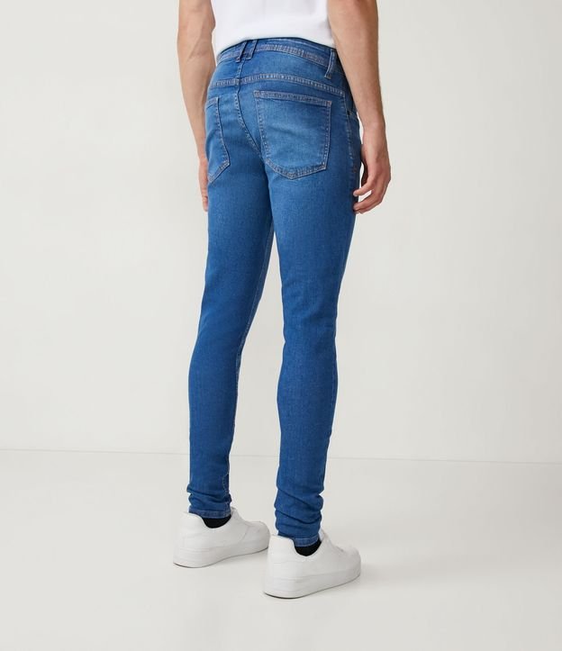 Calça Jeans Super Skinny Azul 3