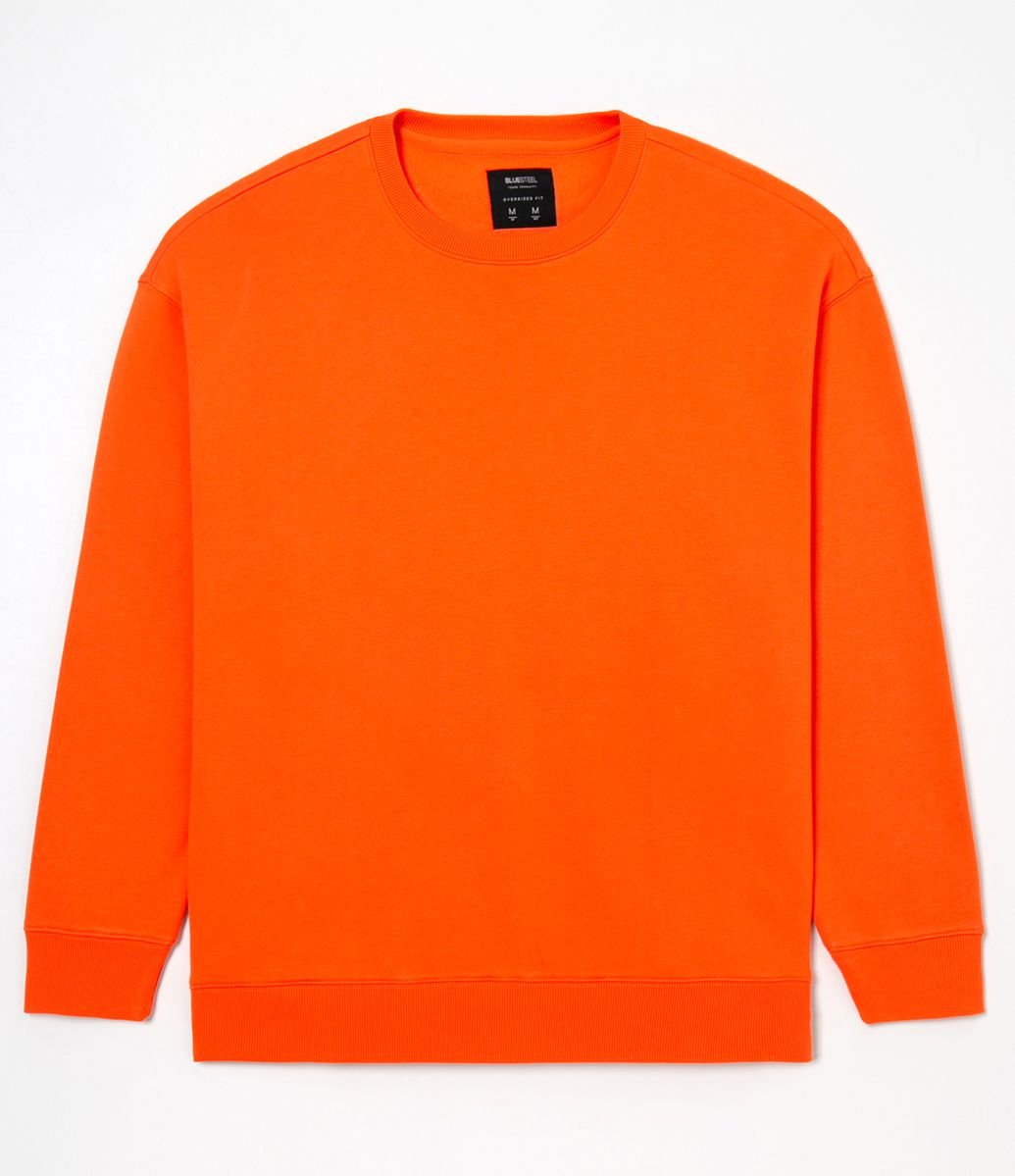 uniqlo orange moletom com capuz