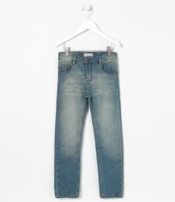 Calça Infantil Jeans Comfy Lisa Fuzarka - Tam 5 a 14 anos 